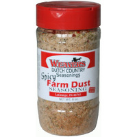 Weaver's Amish Dutch Country Farm Dust Seasoning - 8 Ounces - Spicy Flavor