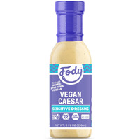 Fody Foods Vegan Caesar Salad Dressing, Low Fodmap Certified, Sensitive Recipe, Keto, Gut & Ibs Friendly, Non Gmo, 8 Ounce