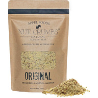 Appel Foods - Nut Crumbs - Bread Crumb Alternative - Gluten Free - Sugar Free - Low Carb - Low Sodium - Raw, Premium Nuts - Original