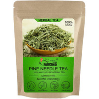 Fullchea - Dried Pine Needle Tea - 7Oz/200G - Premium Red Pine Needles Loose Leaf Herbal Tea - Non-Gmo - Better Than White Pine Needle Tea - Caffeine-Free - Cut & Sifted
