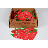 Grab N Go Huy Fong Sriracha Hot Chili Sauce Packets (200 Pack)