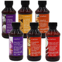 Lorann Oils Variety Bakery Emulsion: Multiple Flavors, Perfect For Enhancing Baking Variety In Cakes, Cookies & Desserts, Gluten-Free, Keto-Friendly, Baking Essential For Your Kitchen, 4Oz Per Bottle