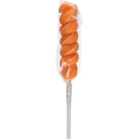 Colorsplash Lollipops Jar, 30 Pops, 12.69 Oz, Orange