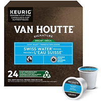Van Houtte Swiss Water Decaf Fair Trade Organic Light Roast K-Cups, 24-Count