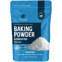 Baking Powder Aluminum Free 1Lbs. Double Acting, Baking Powder For Cooking. Leavening Agent, Non Gmo, Batch Tested Baking Powder Bulk 16Oz. Made In Canada