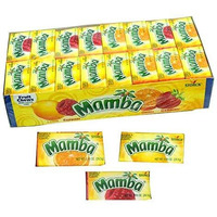 Mamba Fruit Chews Candy, 48 Count (Pack Of 1)