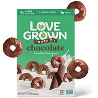 Love Grown Power O's Chocolate, 10Oz, Pack Of 6