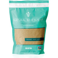 Akenton Natural Raw Cane Sugar, 5 Pound Resealable Bag | 100% Natural, Unprocessed, Unbleached, Unrefined Sugar | Gluten-Free, Vegan, Kosher | Non-Gmo Project Verified