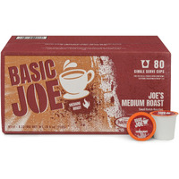 Basic Joe 80-Count 100% Arabica Medium Roast Single Serve Coffee Pods For K-Cup Keurig Brewers