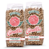 Camellia Brand Dried Pinto Beans, 1 Pound (Pack Of 2)