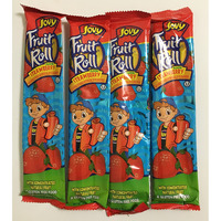 0.75Oz Jovy Fruit Roll Snack, Strawberry (16 Single Packets Per Order)