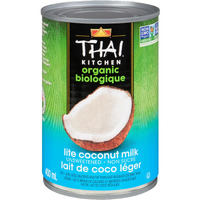 Thai Kitchen Organic Unsweetened Lite Coconut Milk, 13.66 Fl Oz (Pack Of 12)
