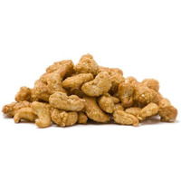 Gourmet Toffee Coated Cashews By Its Delish - 2 Lbs Bulk Bag, Sweet Crunchy Caramelized Cashew Nuts Snack