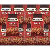 Snyder's Hot Buffalo Wing Pretzels - 2.25 Ounce Bags, 10 Bag Set, Spicy Snack