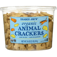 Trader Joes Organic Animal Crackers 16 Oz.