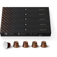 Nespresso Capsules Original Line, Cioccolato, Medium Roast Espresso Coffee, 50 Count Espresso Coffee Pods