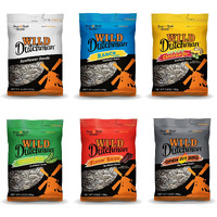 Wild Dutchman Roasted Sunflower Seeds In A Resealable Bag For Ultimate Freshness And An Easy Pour, 6 Flavor Variety Snack Pack, 5.5 Oz (Pack Of 6)