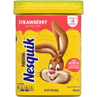 Nesquik Strawberry Powder Drink Mix 9.38 Oz