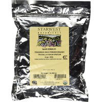 Starwest Botanicals Organic Fenugreek Seed Powder, 1 Pound