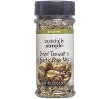 Tastefully Simple Dried Tomato And Garlic Pesto Mix, 2.8 Ounce