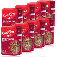 Uvelka Buckwheat Groats 800 Gram, Pack Of 8