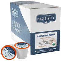 Organic Positively Tea Company, Blood Orange Vanilla Rooibos Tea, K-Cup Compatible, 24 Pods