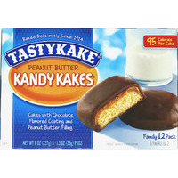 Tastykake Chocolate Peanut Butter Kandy Kakes - Pack Of 2