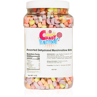 Sarah's Candy Factory Assorted Dehydrated Marshmallow Bits In Jar, 8 Oz