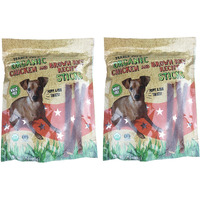 2 Pkgs. Trader Joe's Organic Chicken & Brown Rice Sticks Wheat Free....5 Oz Bag X 2