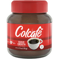 Colcaf   Classic Instant Coffee Jar | Unique Taste & Aroma | Ready In Seconds | 100% Colombian Coffee | 6 Ounce (Pack Of 1)