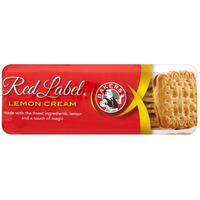 Bakers Red Label Lemon Creams Biscuits (200G) - Pack Of 2