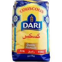 Dari Moroccan Couscous 1Kg, 2.2Lb (Fine, 1 Pack)