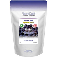 Gramzero Grape Sugar Free Drink Mix Sports Pack, Great For Nutrition Club Loaded Teas, Zero Calorie, Stevia Sweetened