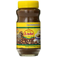 Caf   Listo 3.5 Oz(100G) 100% Pure Authentic Instant Coffee From El Salvador