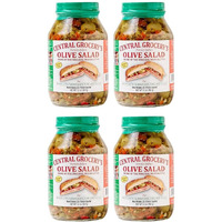 Central Grocery Olive Salad 32 Oz (4 Pack)