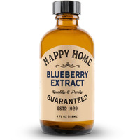Happy Home Premium Natural Blueberry Flavor - Certified Kosher, 4 Oz.