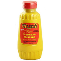 Buffalo's Own Weber's Brand Horseradish Mustard Squeeze Bottle 12Oz.