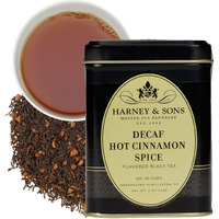 Harney & Sons Decaffeinated Hot Cinnamon Spice Tea, Loose Leaf 4 Ounce Tin