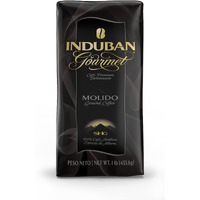 Induban Gourmet, 16 Oz Bag, Ground Coffee, Medium Roast - Premium 100% Arabica Coffee From The Dominican Republic (Pack Of 1)