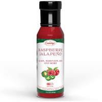 Cornabys Raspberry Jalapeno Spicy Sauce (14.9 Oz.) Pack Of 1 | Perfect Combination Of Sweet And Spicy | Grilling Sauce For Chicken, Steak, Burgers, Fish, Or Ribs | All-Natural, Vegan & Gluten-Free (Raspberry Jalapeno)