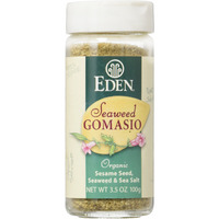 Organic Seaweed Gomasio - Sesame Seeds Seaweed & Sea Salt 3.5 Ounce (100 Grams) Jar