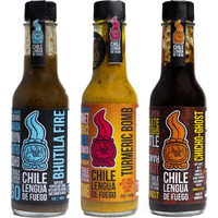 Spicy Trio Celebrity Variety Pack - Bhutila, Turmeric, Chicho Ghost - 3-Pack As Seen On Hot Ones