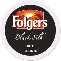 Folgers Single-Serve Coffee K-Cup Pods, Black Silk, Carton Of 24