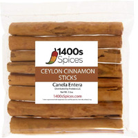 3.5Oz Ceylon Cinnamon Sticks From Sri Lanka, True Cinnamon Stick, Canela Entera.