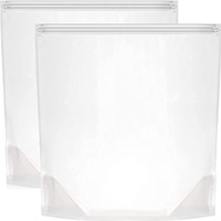 2 Huge Turkey Brining Bags - Double Zippers Seal Brine Bags - 26""  22"" Extra Large Brine Bag-Heavier Duty Materials - Bpa Free