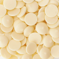 By The Cup Merckens White Chocolate Melting Wafers, 5 Lb Bulk Bag For Chocolate Fountain, Fondue Sets, Molds And More