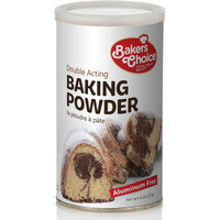 Double Acting Baking Powder, 8 Oz. - Aluminum Free Baking Powder, Premium Grade, Vegan, Vegetarian, Kosher - By Bakers Choice