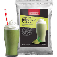 Cappuccine Matcha Green Tea Latte Frappe Mix, 3 Pounds Makes 36 Servings