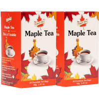 Turkey Hill Sugarbush Premium 100% Pure Canadian Maple Infused Tea (Pack Of 2, 20 Count)