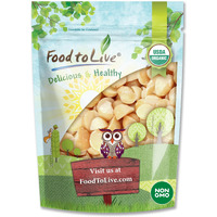 Food To Live Organic Macadamia Nut Halves & Pieces, 8 Ounces Non-Gmo, Raw, Shelled, Unsalted, Kosher, Vegan, Bulk. Keto Snack. Source Of Healthy Fats. Topping For Salad, Yogurt, Cereal, Dessert.